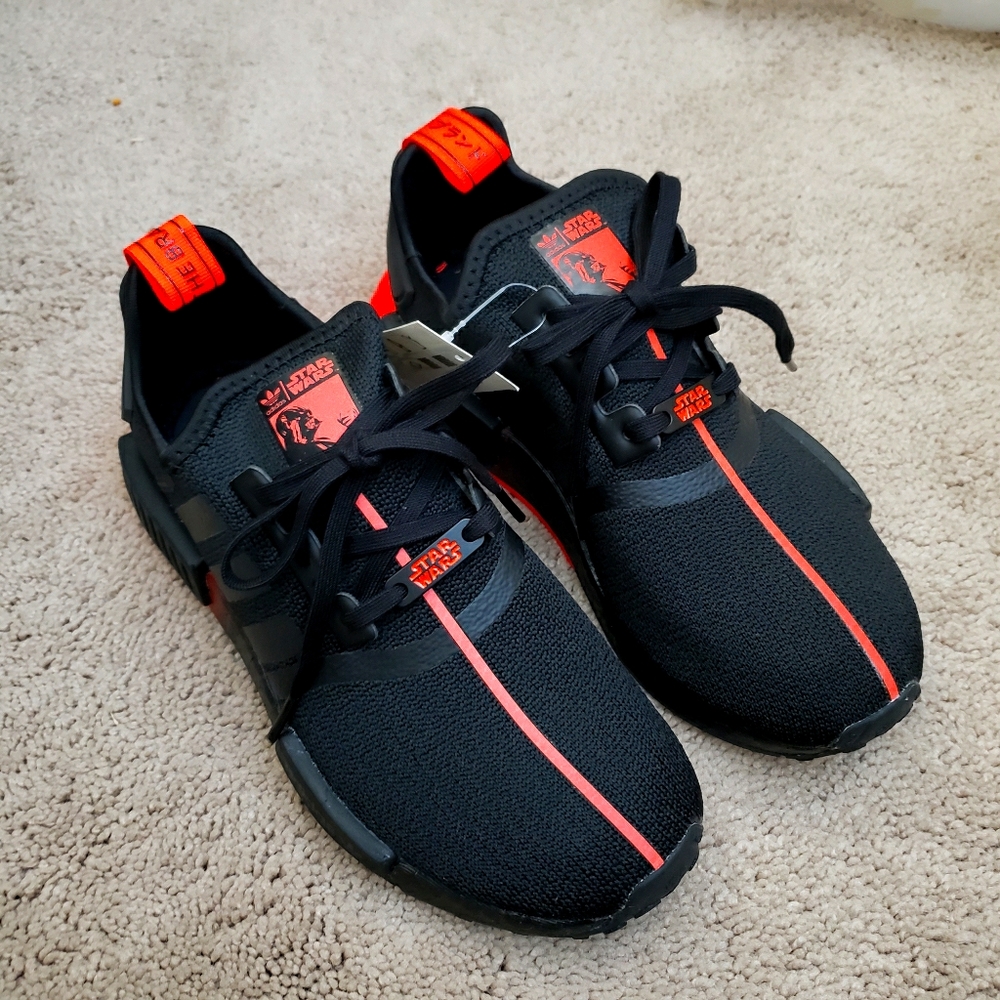 Adidas NMD R1 Star Wars Darth Vader Athletic Shoes